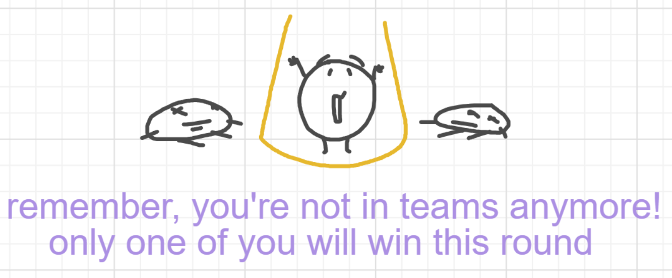 A panel from What's The Point, episode five of the Board Boards object show by Furretwalk/WalkingFurret.